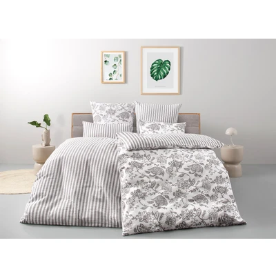 Abbildung von OTTO home Bettwäsche "Nordby" 2 Stk. aus Baumwolle, skandinavisches Design, ab Größe 135x200 cm