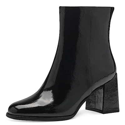 Abbildung von MARCO TOZZI Damen Stiefeletten mit Absatz Elegant, Schwarz (BPatent), 39