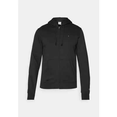 Abbildung von Champion Icons Tonal FULL ZIP Hoodie Sweatjacke, Herren, Größe: Small, Black