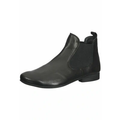 Abbildung von Think! Damen GUAD2 chromfrei gegerbte nachhaltige Stiefelette, SCHWARZ 0000