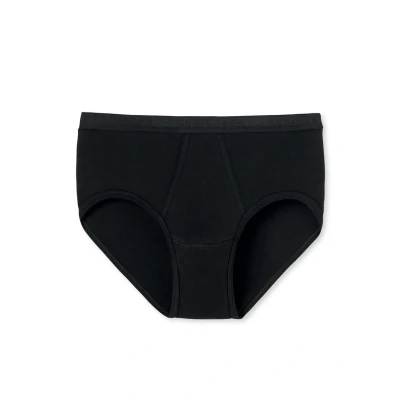 Abbildung von Schiesser Slip, Herren, Größe: Medium, Schwarz