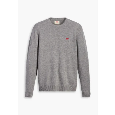 Abbildung von Levi&#039;s Original Strickpullover, Herren, Größe: XL, Mid tone grey heather