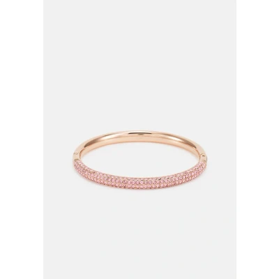 Abbildung von Swarovski Stone Armreif, Rosé Vergoldetes Damenarmband mit Rosafarbenen Kristallen