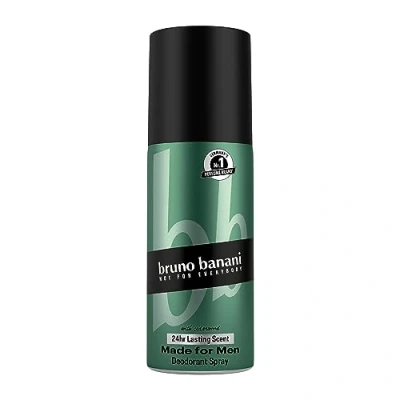 Abbildung von Bruno Banani Körperspray Made for Men, Herrenduft, 150 ml, Flüssigkeit, Bergamotte