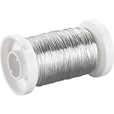 Abbildung von Knorr prandell 216465919 Silberdraht Ø 0,25 mm 150 m, versilbert mit Kupferkern