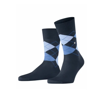 Abbildung von Burlington Manchester Socken rittersporn, Herren, Größe: 40/46, Rittersporn