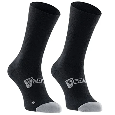 Abbildung von SQlab Unisex Sq socks One11 Fahrradsocken, Schwarz, 42 44 EU