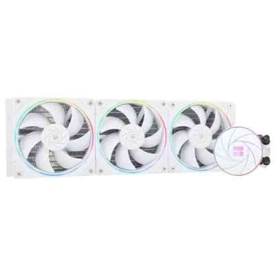 Abbildung von THERMALRIGHT Aqua Elite 360 Weißer ARGB V2 Flüssigkeits CPU Kühler,dreifache PWM Lüfter mit 2000U/min Geschwindigkeit,360Computer Wasserkühler,für AMD/AM4/AM5 und Intel LGA1150/1200/2011/1700