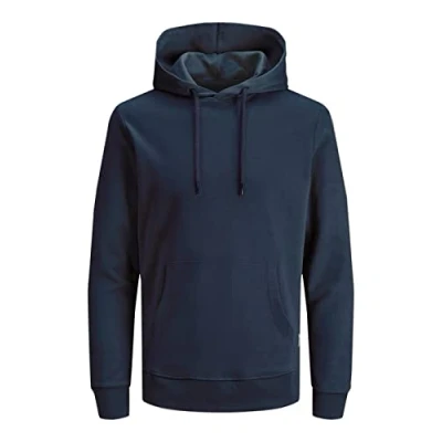 Abbildung von JACK &amp; JONES Herren JJEBASIC Sweat Hood NOOS 12182537, Insignia Blue/REG, L