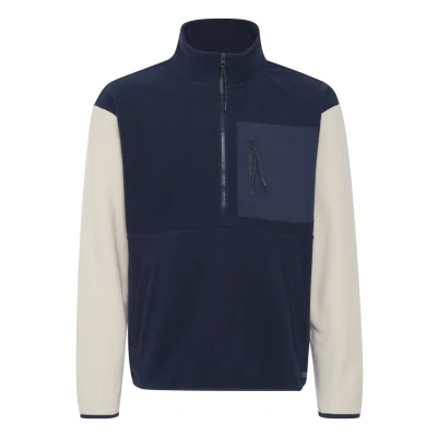 Abbildung von Blend Troyer Fleecepullover, Herren, Größe: XL, Dress blues