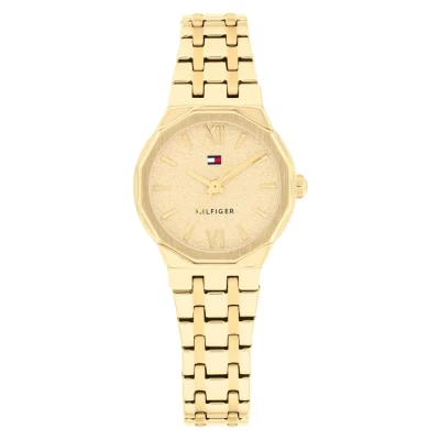 Abbildung von Tommy Hilfiger Mackenzie Uhr goldcoloured, Damen, Größe: One Size, Gold/coloured