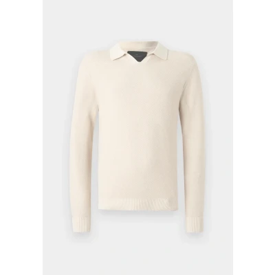 Abbildung von Jack &amp; Jones Premium Jprcceaston Split NECK Strickpullover, Herren, Größe: XXL, Silver lining