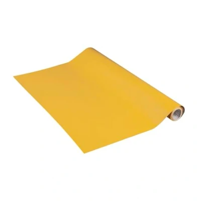 Abbildung von Venilia Klebefolie Senf Gelb Yellow Uni Matt Curry Yellow, 45cm x 2m selbstklebende Möbel Folie, Dekofolie, Tapete, Küchenfolie PVC ohne Phthalate Made in EU