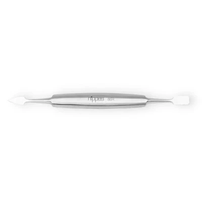 Abbildung von nippes Solingen Doppelinstrument, Edelstahl Rostfrei, 12 cm Länge, Nagelhautschieber und Drücker, Nagelhautentferner für die Maniküre oder Pediküre