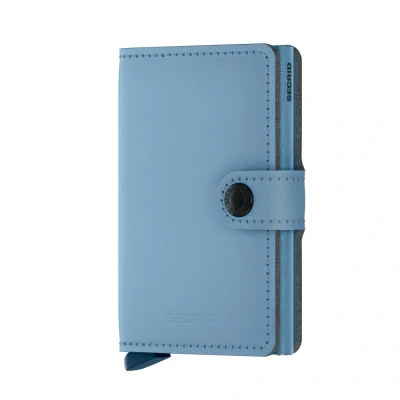 Abbildung von Secrid Miniwallet Yard powder Sky Blue Kostenlose Gravur