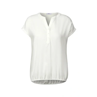 Abbildung von Cecil Damen 3411632 Bluse, Vanilla White, M