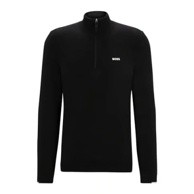 Abbildung von BOSS EVER Strickpullover, Herren, Größe: Small, Black