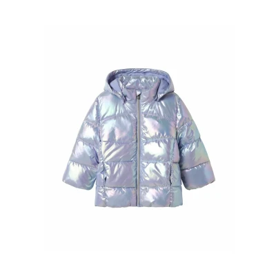 Abbildung von Name it GLÄNZENDE Winterjacke für Kinder, Größe: 122, Pastel lilac
