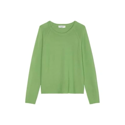 Abbildung von Marc O&#039;Polo Denim Longsleeve Raglan Strickpullover, Damen, Größe: Medium, Herbal garden