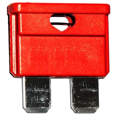 Abbildung von AERZETIX C10348 10 x Sicherungen 10A Rot Midi 19mm 6V 12V 24V 36V für Auto Motorrad LKW