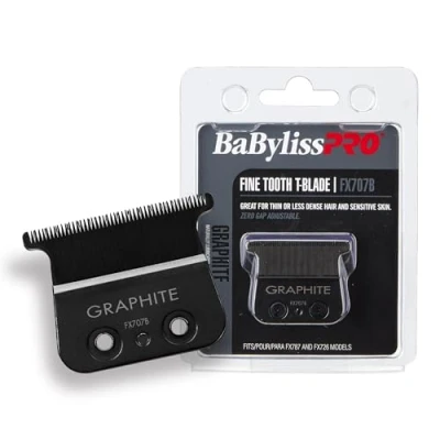 Abbildung von Ersatz T Klinge mit feiner Zahnung FX707B Graphit BaBylissPRO für Herren, 1 Stück