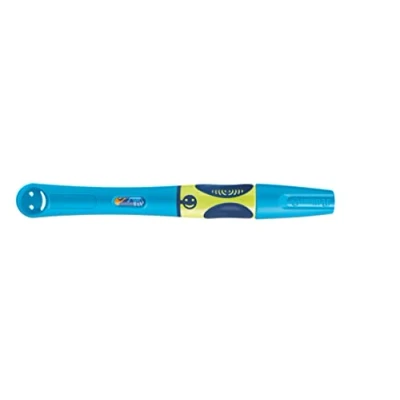 Abbildung von Pelikan 820370 griffix Füllhalter für Linkshänder mit Drehkappe, NeonFreshBlue, 1 Stück