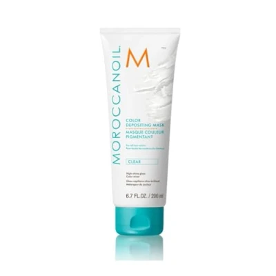 Abbildung von Moroccanoil High Shine Gloss Color Depositing Mask Clear, 200 ml