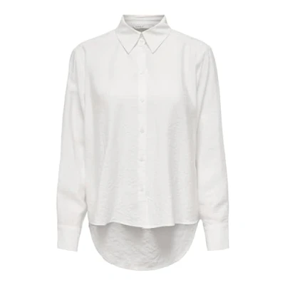 Abbildung von ONLY Damen Onlmary L/S Shirt Wvn, Cloud Dancer, M