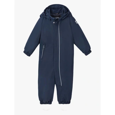 Abbildung von Reima Puhuri Unisex Schneeanzug für Kinder, Größe: 80, Navy