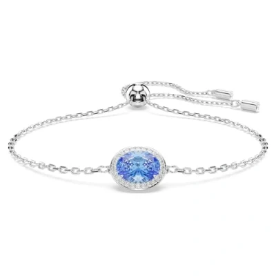 Abbildung von Swarovski Constella Bracelet Armband blue/silvercoloured, Damen, Größe: Medium, Blue/silver coloured