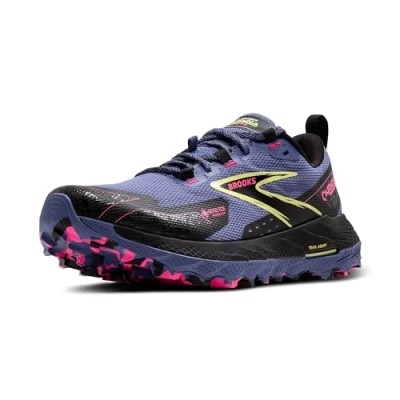Abbildung von Brooks Cascadia 18 GTX Laufschuh Trail, Damen, Größe: 40, Grey blue black pink Schuhe