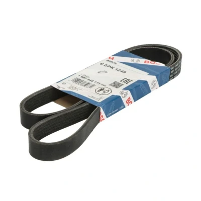 Abbildung von BOSCH 1 987 946 173 Keilrippenriemen 1249mm 6 VOLVO: V50, S40 II, C30, FORD: Focus 2, 2 Kombi, C Max