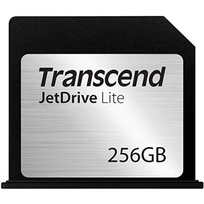 Abbildung von Transcend 256 GB JetDrive Lite extra Speicher Erweiterungskarte für MacBook Pro (Retina) 15&#039;&#039;, angepasst und abschließend mit dem Karten Slot (Generation Mitte 2012 Anfang 2013), TS256GJDL350
