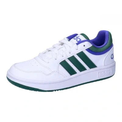 Abbildung von adidas Hoops Shoes Schuhe, Footwear White/CGREEN/LIOBLU, 38 2/3 EU