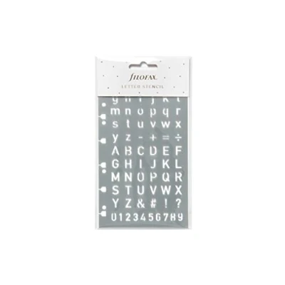 Abbildung von Filofax Letter Stencil