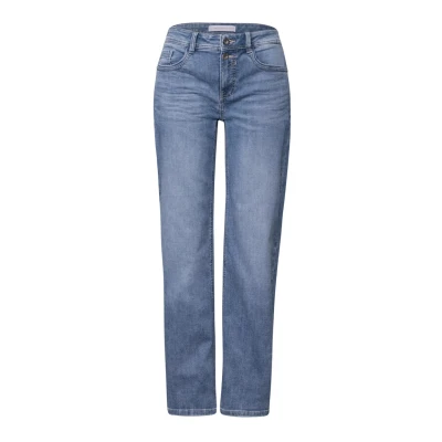 Abbildung von Street One Jeans Relaxed Fit, Damen, Größe: 24x28, Blau