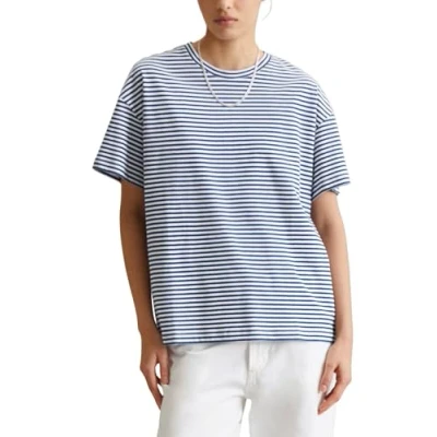 Abbildung von Marc O&#039;Polo Denim Shortsleeve Tshirt print, Damen, Größe: XL, Medium blue