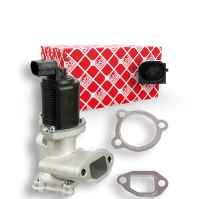 Abbildung von FEBI BILSTEIN 107782 AGR Ventil mit Dichtungen OPEL: Astra H Hatchback, Corsa D Caravan, FIAT: Idea
