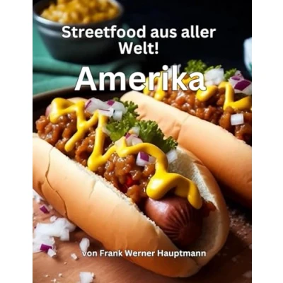 Abbildung von Streetfood aus aller Welt Band 18 Amerika: Lernen Sie im Rahmen unserer kulinarischen Weltreise in die 25 beliebtesten amerikanischen Rezepte selbst zuzubereiten!
