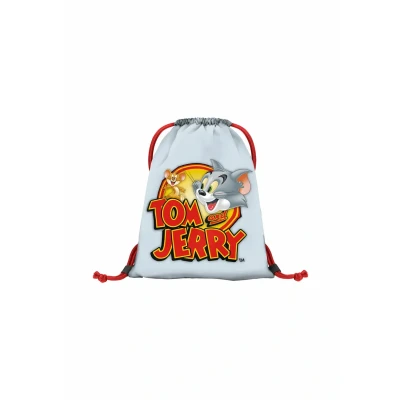 Abbildung von Baagl Turnbeutel Kindergarten, Sportbeutel für Jungen, Mädchen, Turnsackerl Kinder Sport Beutel Schuhbeutel Sportsack (Tom &amp; Jerry)