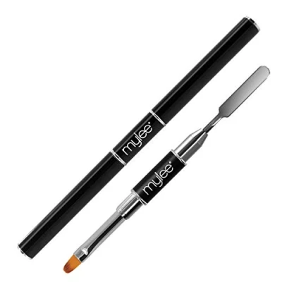 Abbildung von Mylee Magic Extender Gel Tool mit Zwei Enden 2 in 1 Pinsel &amp; Spachtel für UV/LED Nagelkunst, Nagelspitzen Extensions