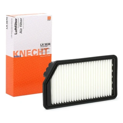 Abbildung von MAHLE ORIGINAL LX 3538 Luftfilter 51,5 146 266,0 Filtereinsatz KIA: cee‘d II Hatchback, Sportswagon, Pro Hatchback