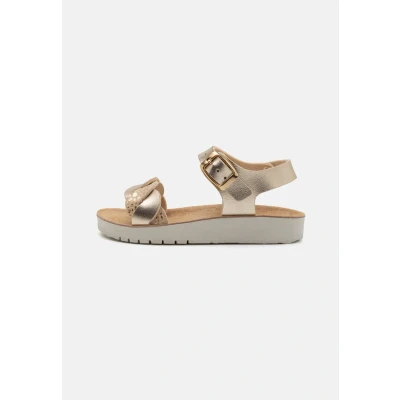 Abbildung von Geox Costarei Riemensandalette für Kinder, Größe: 32, Platinum Schuhe