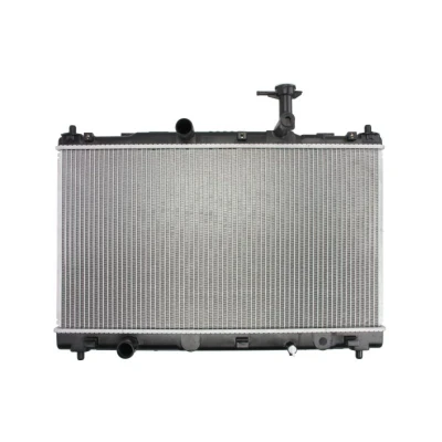 Abbildung von THERMOTEC D78021TT Kühler, Motorkühlung Aluminium 375 668 16 Schaltgetriebe Kühlrippen gelötet