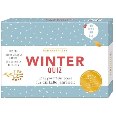 Abbildung von Erzähl mal! Winterquiz: Das gemütliche Spiel für die kalte Jahreszeit. Mit 100 inspirierenden Fragen und lustigen Aufgaben