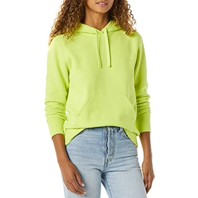 Abbildung von Amazon Essentials Damen Fleece Kapuzenpullover (in Übergröße erhältlich), Lindgrün, XXL