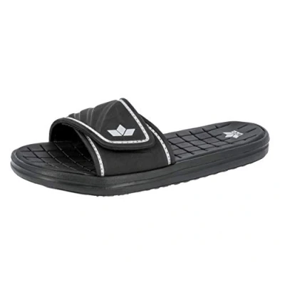 Abbildung von Lico Unisex Barracuda V Badeschuhe, Schwarz Silber, 39 EU