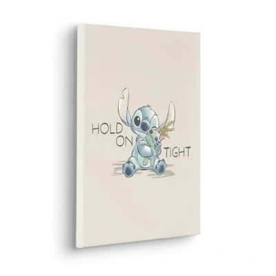 Abbildung von Komar Leinwandbild »Disney Lilo and Stitch Hold On Tight«, Disney, (1 St.), 30 x 40 cm (Breite Höhe) Kinderzimmer, Dekoration