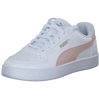 Abbildung von Puma Caven 2.0 Unisex Sneaker low, Größe: 44.5, White/rose quartz/gold Hochwertiges lederimitat