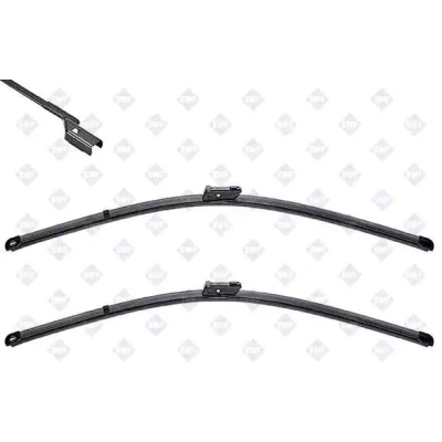 Abbildung von Scheibenwischer Swf Visioflex, Original Visioflex Set 119348 vorne Rahmenlos MERCEDES BENZ: C Class T modell, Saloon, E Saloon
